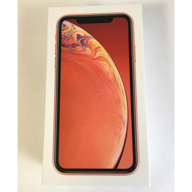 新品未使用 iPhone XR 128GB コーラル SIMフリー