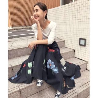 アメリヴィンテージ(Ameri VINTAGE)のAMANDA CIRCULAR SKIRT(ロングスカート)