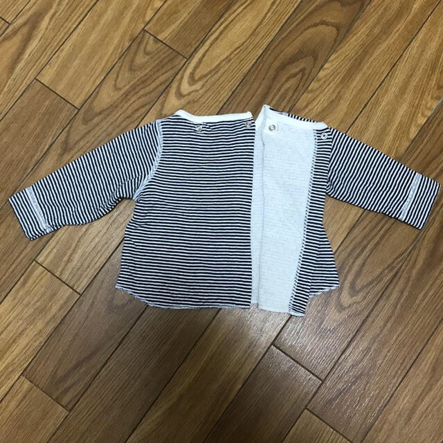 PETIT BATEAU(プチバトー)のPETIT BATEAU カーディガン　レギンスパンツ キッズ/ベビー/マタニティのベビー服(~85cm)(カーディガン/ボレロ)の商品写真