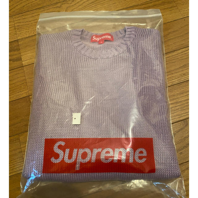 Supreme Back Logo Sweater Sサイズ 1