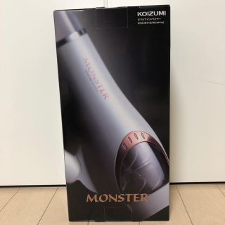 コイズミ(KOIZUMI)のKOIZUMI ダブルファンドライヤー MONSTER ホワイト(ドライヤー)