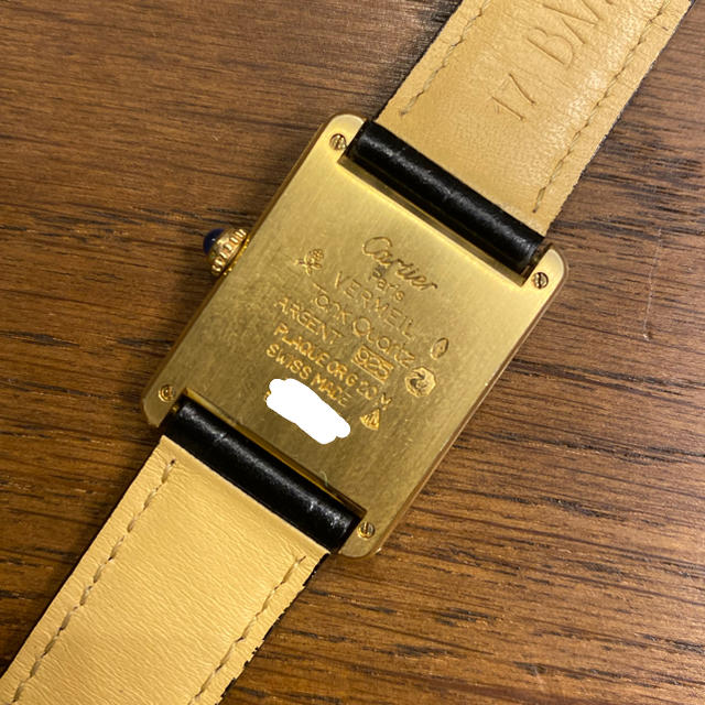 Cartier(カルティエ)のカルティエ タンク アラビア文字 LM クオーツ 美品　値下げ メンズの時計(腕時計(アナログ))の商品写真