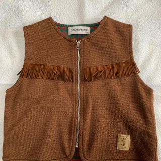 サンローラン(Saint Laurent)のサンローラン子供(女児向け)ベスト(ニット)