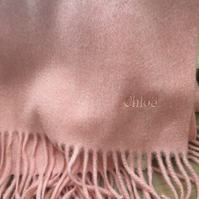 Chloe(クロエ)のChloe★カシミヤストール★ほぼ新品 レディースのファッション小物(マフラー/ショール)の商品写真