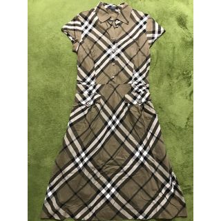 バーバリー(BURBERRY)の【かかり様専用】バーバリー　ワンピース(ひざ丈ワンピース)