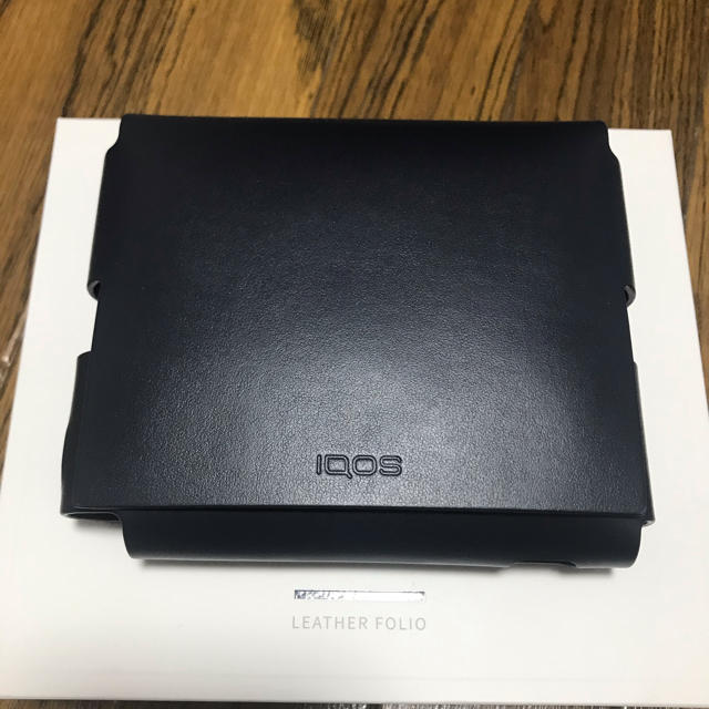 IQOS(アイコス)のレザーフォリオiQOS（ミッドナイトブルー） スマホ/家電/カメラのスマホアクセサリー(iPhoneケース)の商品写真