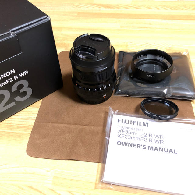 富士フイルム Fujinon XF23mmF2 R WR B 富士フイルム Fujinon XF23mmF2 R WR B