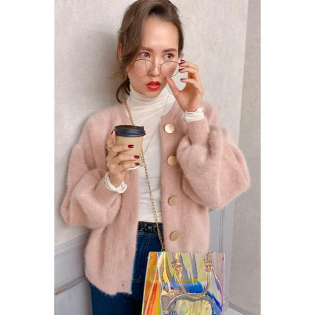 SNIDEL(スナイデル)のお値下げ⭐︎早いもの勝ちです⭐︎ Melty Mohair Knit レディースのトップス(カーディガン)の商品写真