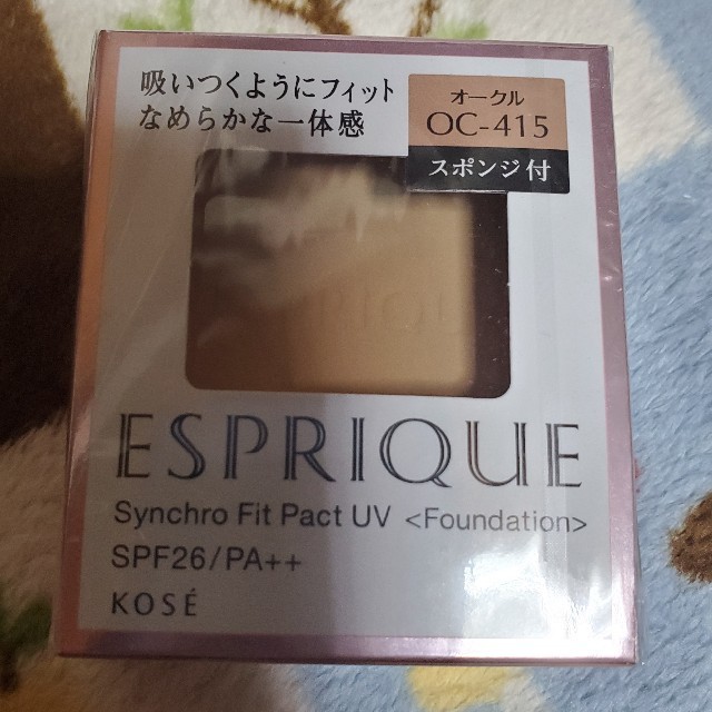 ESPRIQUE(エスプリーク)のエスプリーク　シンクロフィット　パクトUV  OC-415 コスメ/美容のベースメイク/化粧品(ファンデーション)の商品写真