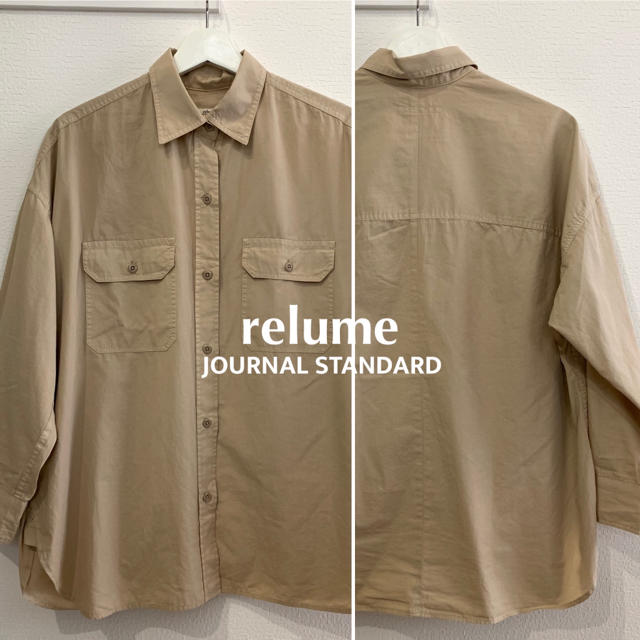 JOURNAL STANDARD(ジャーナルスタンダード)のジャーナルスタンダード✴︎シルク混ビッグシルエットシャツ♡ レディースのトップス(シャツ/ブラウス(長袖/七分))の商品写真