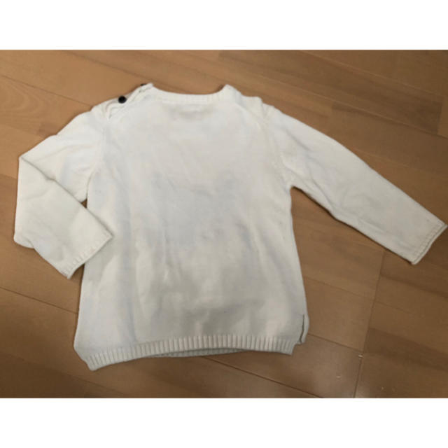 ザラベビー フレンチブルドッグ ニット キッズ/ベビー/マタニティのキッズ服男の子用(90cm~)(ニット)の商品写真