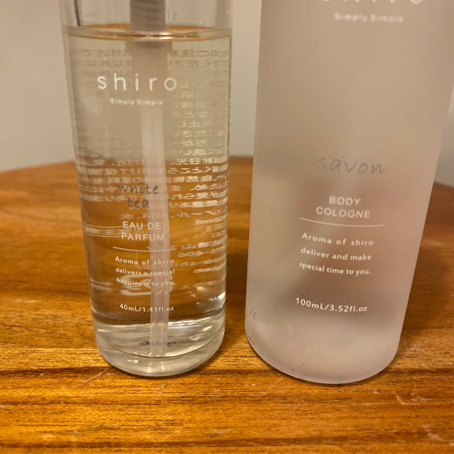 shiro(シロ)のshiro シロ　whitetea savon 二本セット コスメ/美容の香水(香水(女性用))の商品写真