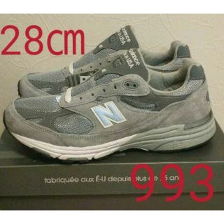 ニューバランス(New Balance)の28㎝ New Balance MR993GL (2E)  グレーGray(スニーカー)