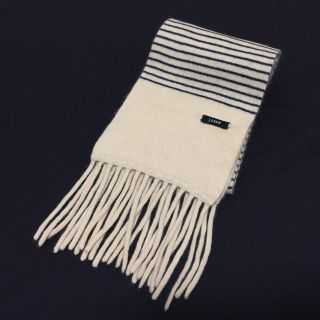 ジェイクルー(J.Crew)のJ.CREWジェイクルーボーダーマフラー(マフラー/ショール)