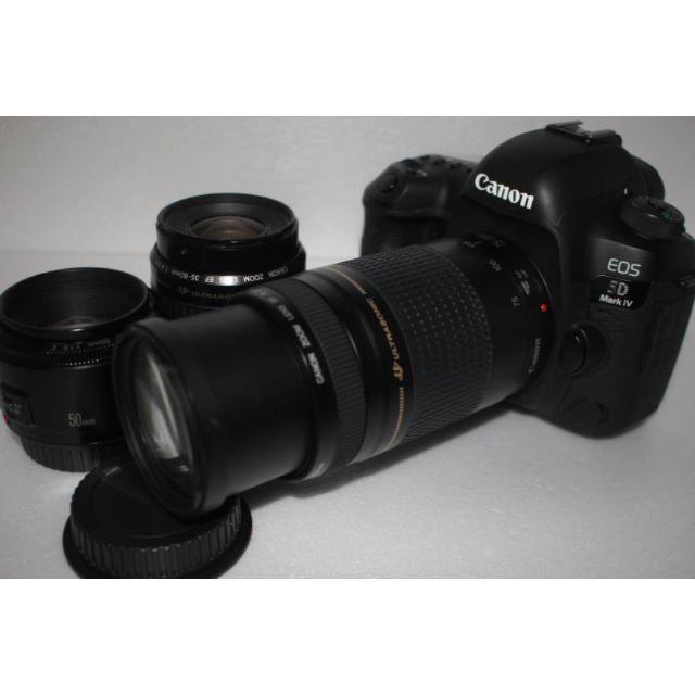 Canon - 極上品❤canon EOS 5D Mark IV❤トリプルレンズセット●●341