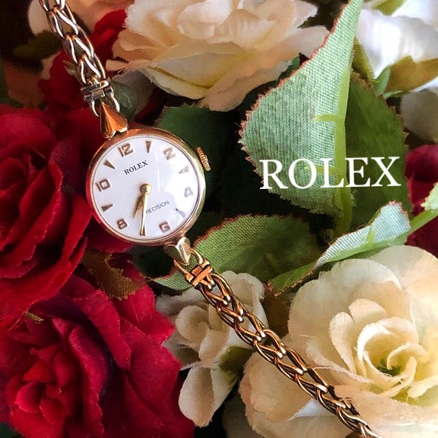 ROLEX(ロレックス)のロレックス  ヴィンテージ  プレシジョン　18k レディースのファッション小物(腕時計)の商品写真