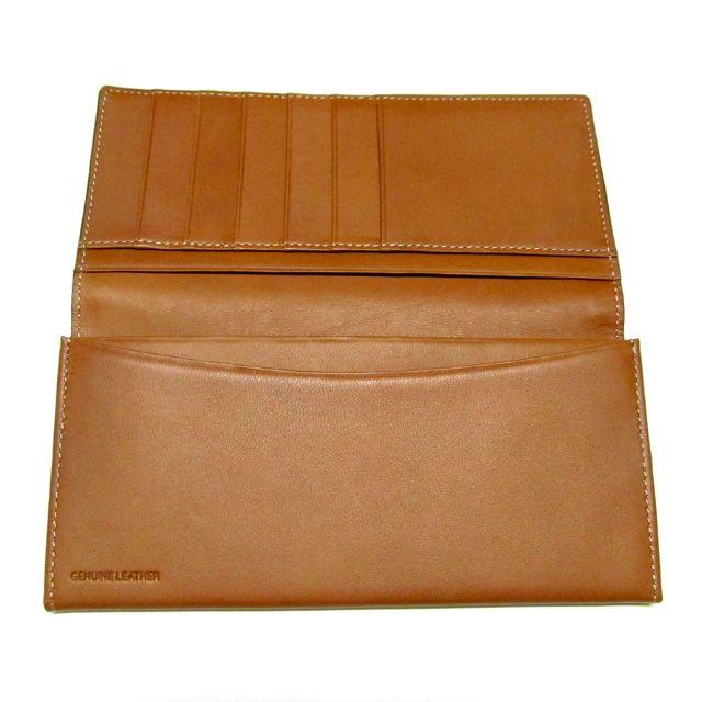 新品ポールスミス Paul Smith 長財布 牛革 羊革 ブラウン 新品ポールスミス Paul Smith 長財布 牛革 羊革 ブラウン