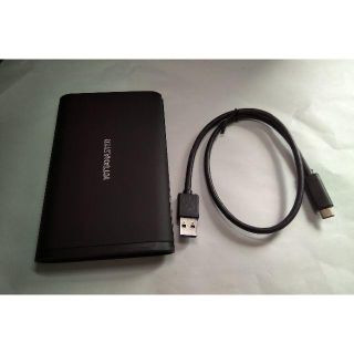 USB3.0 ポータブルHDD　Seagate　500GB　黒　⑧(PC周辺機器)