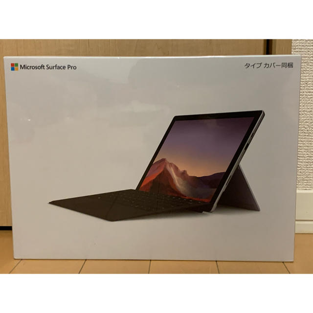 Microsoft(マイクロソフト)のSurface Pro 7 タイプカバー同梱 QWU-00006 新品未使用 スマホ/家電/カメラのPC/タブレット(ノートPC)の商品写真