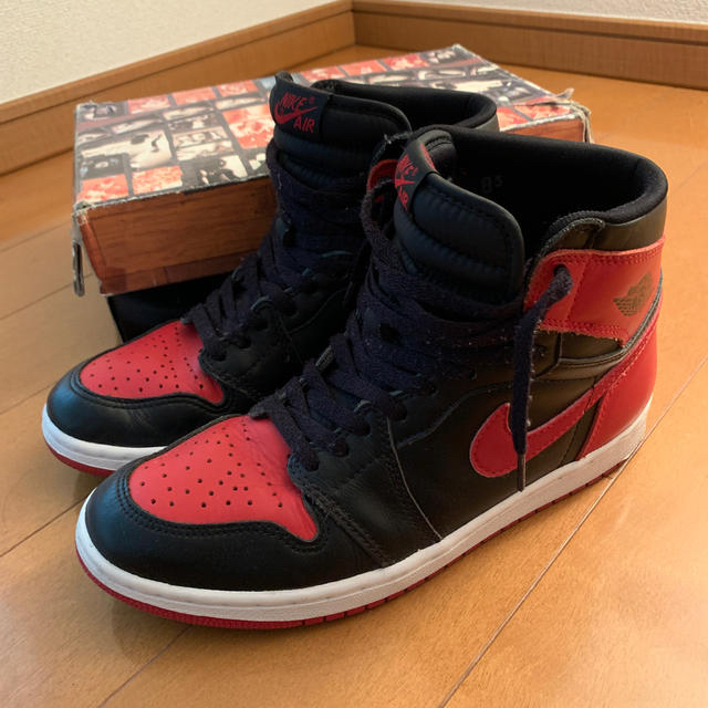 nike aj1 bred '94メンズ