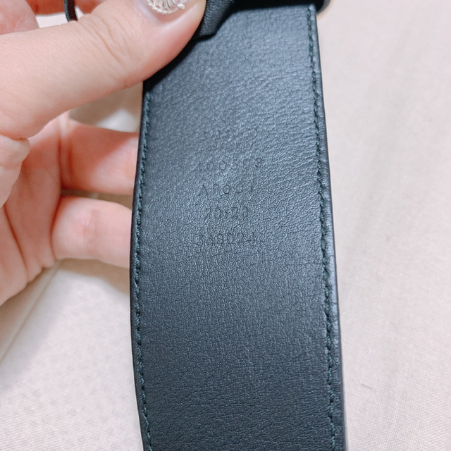 Gucci(グッチ)のかみさん専用　GUCCI ベルト　革ベルト部分84cm  レディースのファッション小物(ベルト)の商品写真