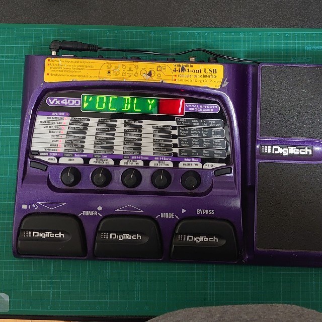 DigiTech Vx400 ボーカルエフェクター 楽器のレコーディング/PA機器(エフェクター)の商品写真