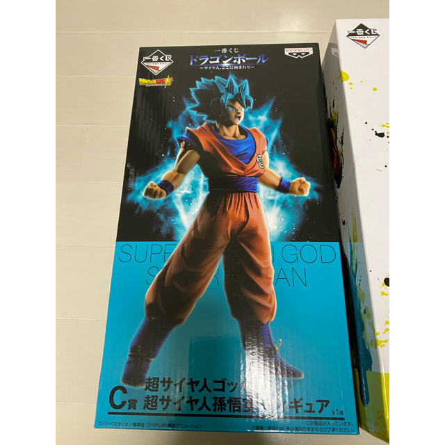 BANDAI(バンダイ)のドラゴンボール　一番くじ　　超サイヤ人ゴッドフィギュア エンタメ/ホビーのフィギュア(アニメ/ゲーム)の商品写真