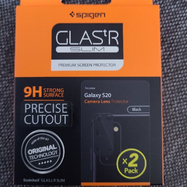 Spigen(シュピゲン)のGalaxy S20 カメラフィルム 日本旭硝子製  スマホ/家電/カメラのスマホアクセサリー(保護フィルム)の商品写真