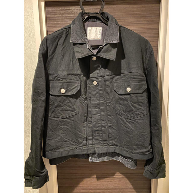 売れ筋新商品 sacai - Sacai 2020ss ブラックデニムレイヤード