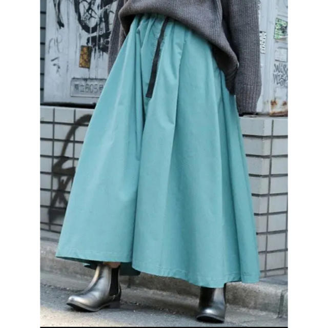 niko and...(ニコアンド)のタックギャザースカート　フレアスカート　ロングスカート レディースのスカート(ロングスカート)の商品写真