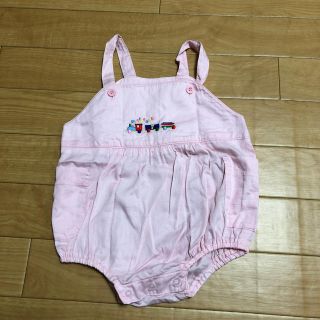 ミキハウス(mikihouse)のミキハウス  ロンパース　７０サイズ(ロンパース)