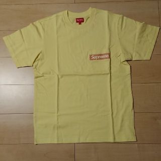 シュプリーム(Supreme)のSupreme Mesh Stripe Pocket Tee  Box Logo(Tシャツ/カットソー(半袖/袖なし))