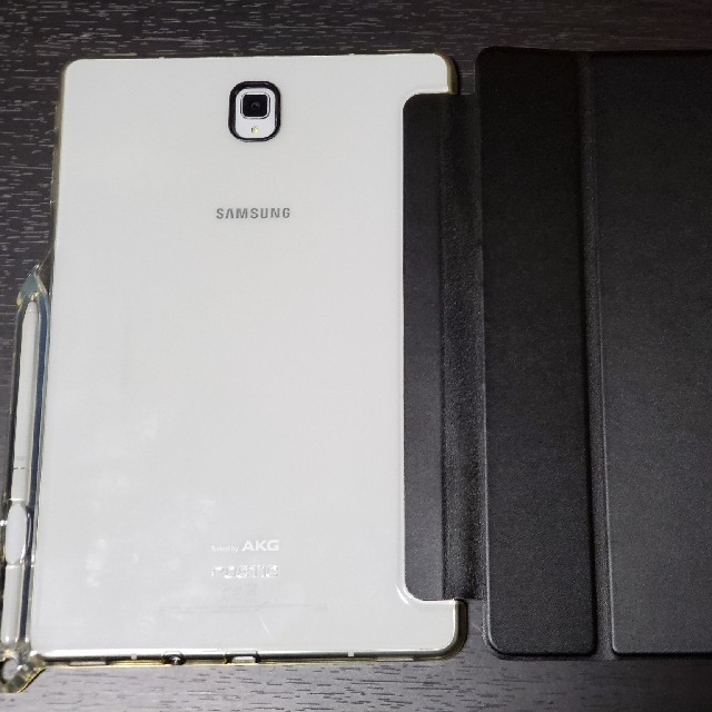 SAMSUNG(サムスン)のGalaxy Tab S4 64GB  Gray Poeticスマートカバー付 スマホ/家電/カメラのPC/タブレット(タブレット)の商品写真