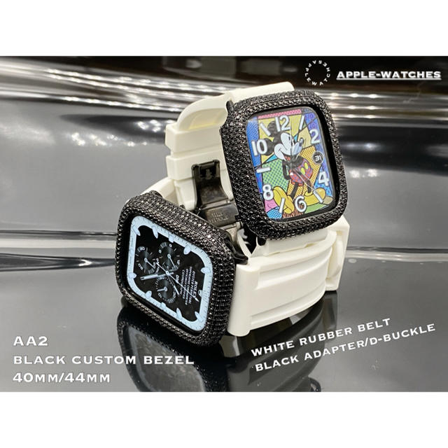 hhs⭐︎アップルウォッチキラキラカバーケースAppleWatchセラミック