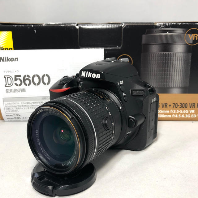Nikon D5600 AF-P 18-55 VR KIT 4617ショット 【お試し価格！】 51.0 ...
