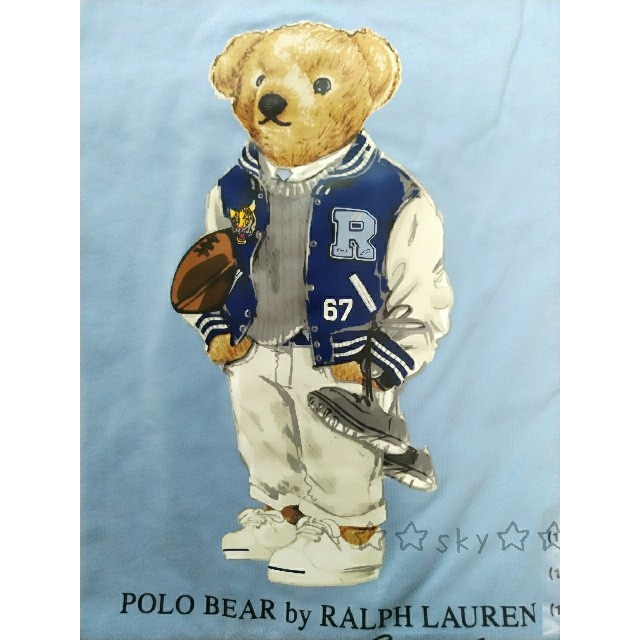 POLO RALPH LAUREN(ポロラルフローレン)の新品♪ラルフローレン ポロベア Tシャツ ボーイズXL/メンズM相当 メンズのトップス(Tシャツ/カットソー(半袖/袖なし))の商品写真