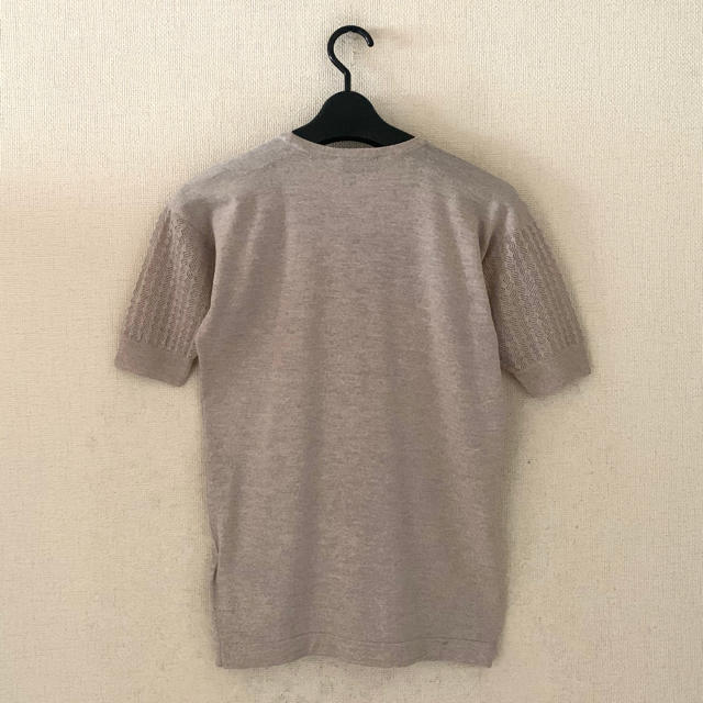 JOHN SMEDLEY(ジョンスメドレー)のJOHN SMEDLEY♡半袖デザインニット レディースのトップス(ニット/セーター)の商品写真