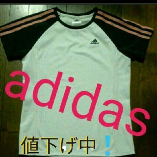 アディダス(adidas)のadidas  アディダス　半袖 Tシャツ  レディース  CLIMALITE(Tシャツ(半袖/袖なし))