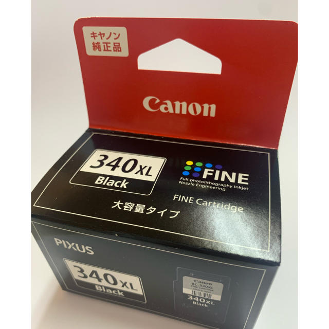 Canon(キヤノン)のCanonキャノン純正インク340XLブラック新品未使用 スマホ/家電/カメラのPC/タブレット(PC周辺機器)の商品写真