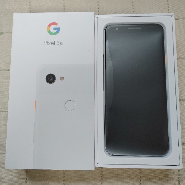 【新品未使用】Pixel3a 　SIMロック解除済み ホワイト