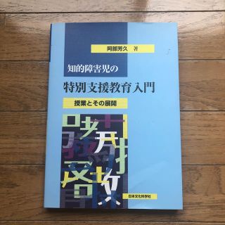 知的障害児の特別支援教育入門 授業とその展開(人文/社会)