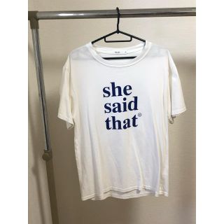 ニコアンド(niko and...)のshe said that   Tシャツ 最終値下げです(Tシャツ(半袖/袖なし))