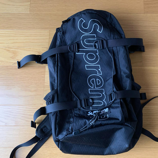 SUPREME シュプリーム 18AW Backpack バックパック 黒