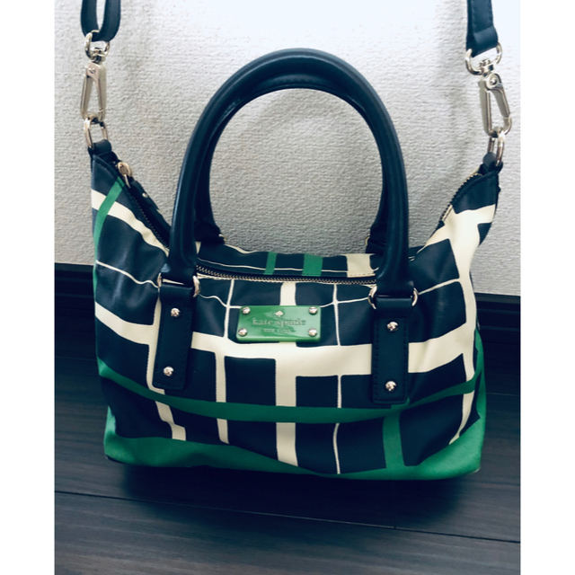 kate spade new york(ケイトスペードニューヨーク)の【保証書付】katespade ケイトスペード★2wayバッグ ショルダー付 レディースのバッグ(ハンドバッグ)の商品写真