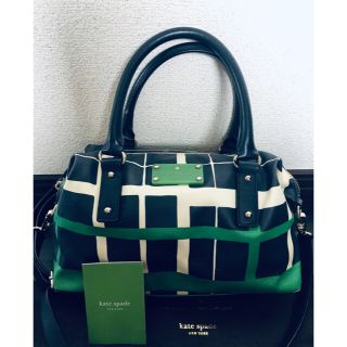 ケイトスペードニューヨーク(kate spade new york)の【保証書付】katespade ケイトスペード★2wayバッグ ショルダー付(ハンドバッグ)