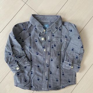 ベビーギャップ(babyGAP)のGAP デザイン柄シャツ(シャツ/カットソー)