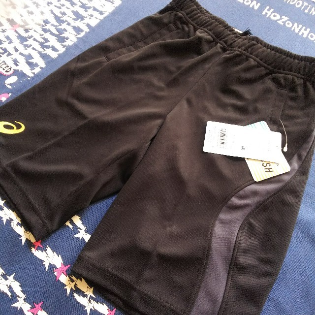 asics(アシックス)のasics  ハーフパンツ  新品  140 キッズ/ベビー/マタニティのキッズ服男の子用(90cm~)(パンツ/スパッツ)の商品写真