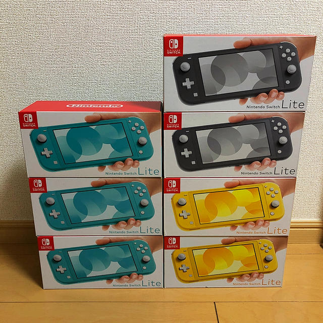 【新品】Nintendo Switch Lite 7台セット