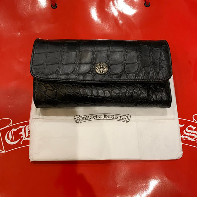 Chrome Hearts(クロムハーツ)のレア クロムハーツ アリゲーター JUDY ジュディ ウォレット 財布 長財布 メンズのファッション小物(長財布)の商品写真