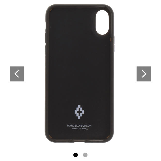 MARCELO BURLON(マルセロブロン)の【MARCELO BURLON】マルセロバーロン XS max case スマホ/家電/カメラのスマホアクセサリー(iPhoneケース)の商品写真